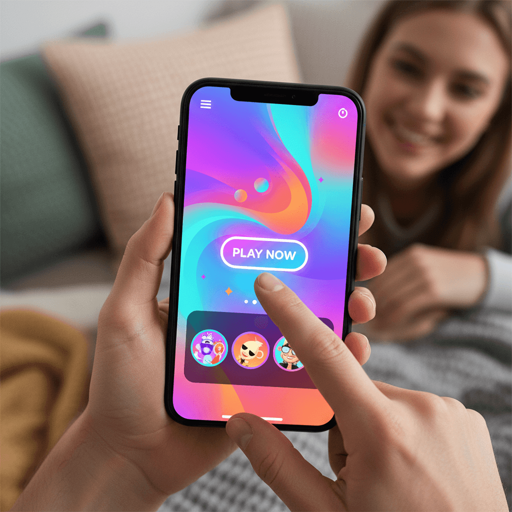 Person using ServicePal app on smartphone